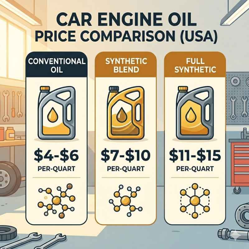 What Affects Car Engine Oil Prices?
