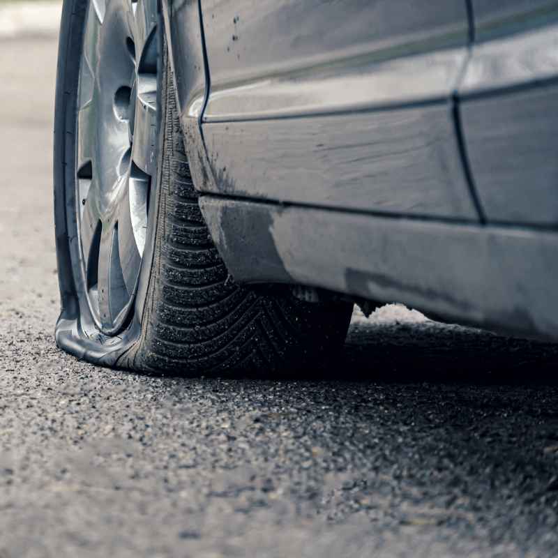 What It Means When Your Tire Looks Flat