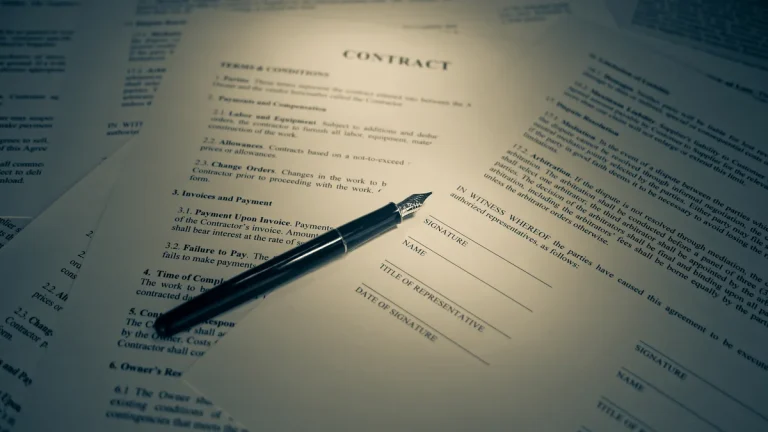 vehicle purchase contract and paperwork before signing car buying fees