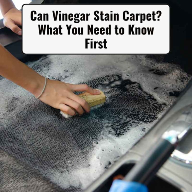 Can Vinegar Stain Carpet