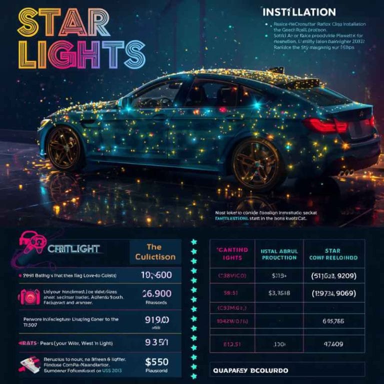 How Much Do Car Star Lights Cost?