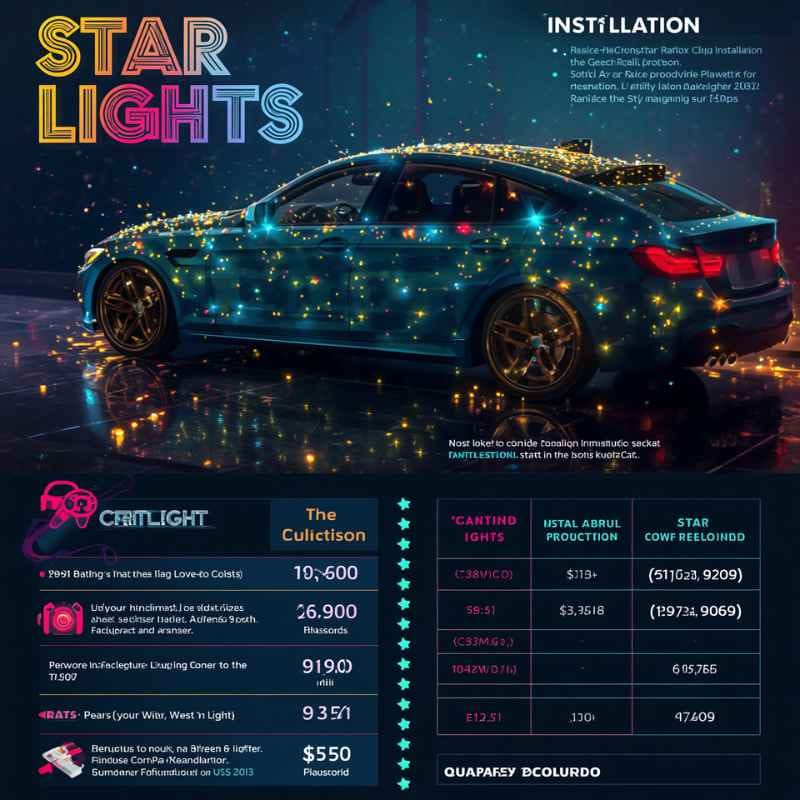 How Much Do Car Star Lights Cost?
