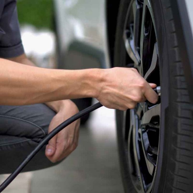 Is Car Tire Air Free In California?