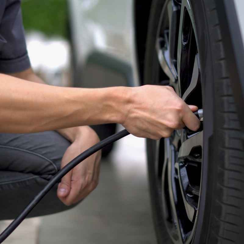 Is Car Tire Air Free In California?