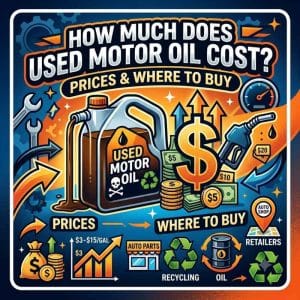 How Much Does Used Motor Oil Cost