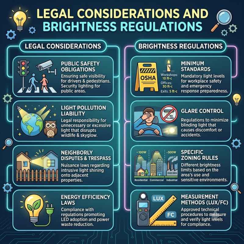 Legal Considerations and Brightness Regulations