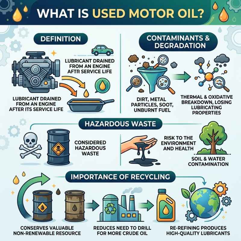 What is Used Motor Oil?