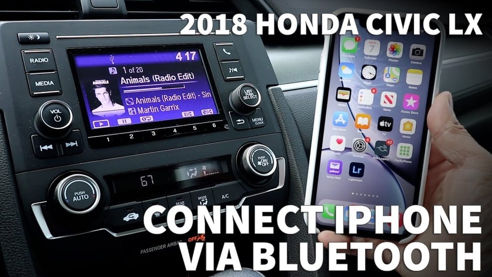 How to Connect Phone to Honda Civic (Bluetooth & Apple)