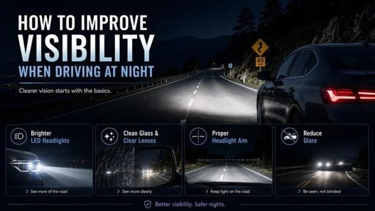How to Improve Car Lights for Safer And Brighter Driving