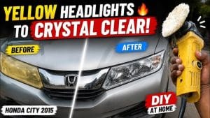 How to Polish Car Lights at Home for Crystal Clarity