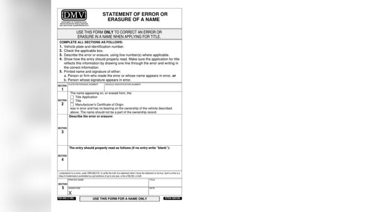 How to Type Car Information Into Dmv Forms Correctly