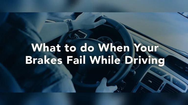 What to Do If Your Car Brakes Fail While Driving