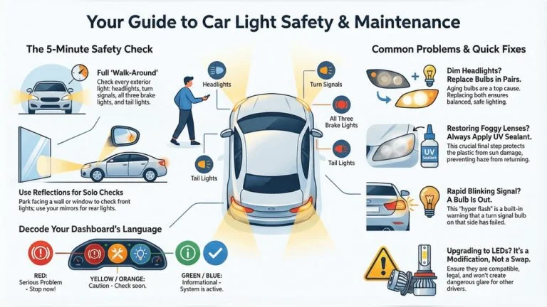 Why Do Car Lights Stop Flashing? Causes And Quick Fixes