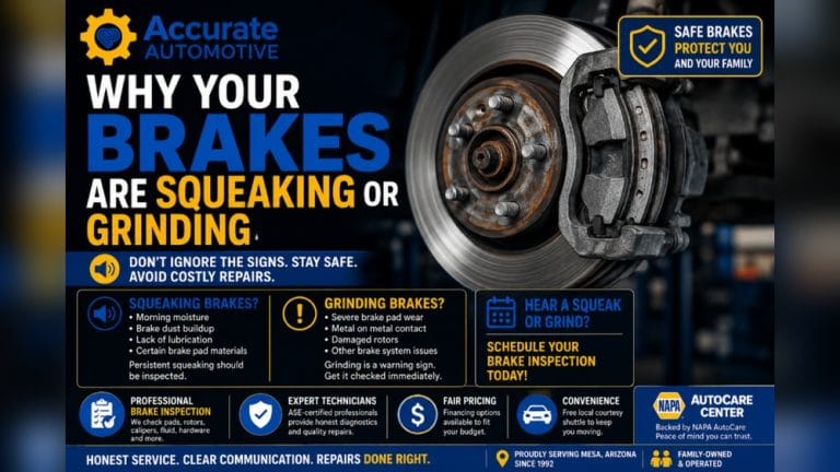 Why Does My Brake Pedal Squeak? Causes You Shouldn'T Ignore