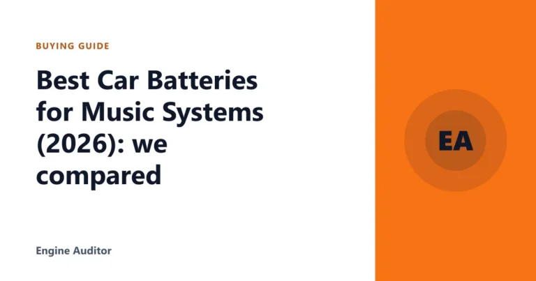 Best Car Batteries for Music Systems (2026): we compared