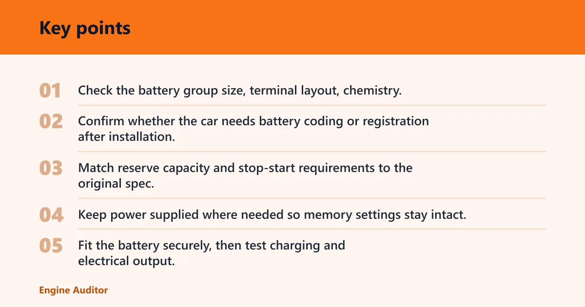 Key points: When is an aftermarket replacement enough?