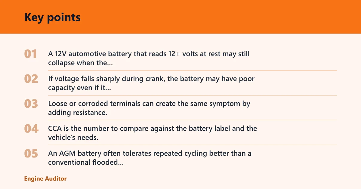 Key points: Is the battery actually bad?
