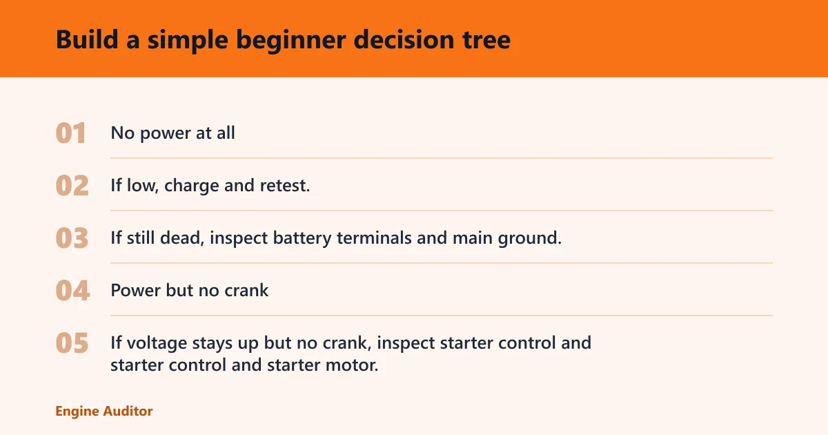 Steps: Build a simple beginner decision tree