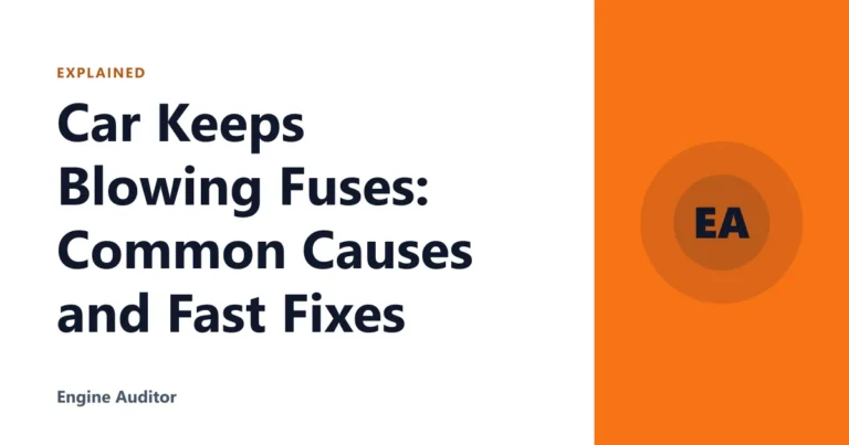 Car Keeps Blowing Fuses: Common Causes and Fast Fixes