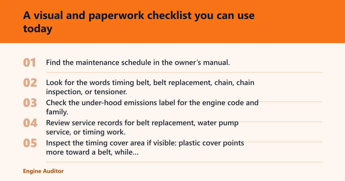 Steps: A visual and paperwork checklist you can use today