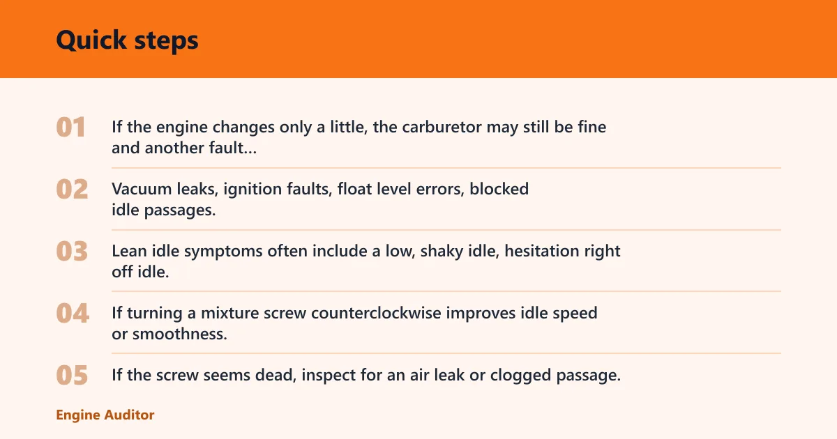 Quick steps: How do you know adjustment is the right fix?
