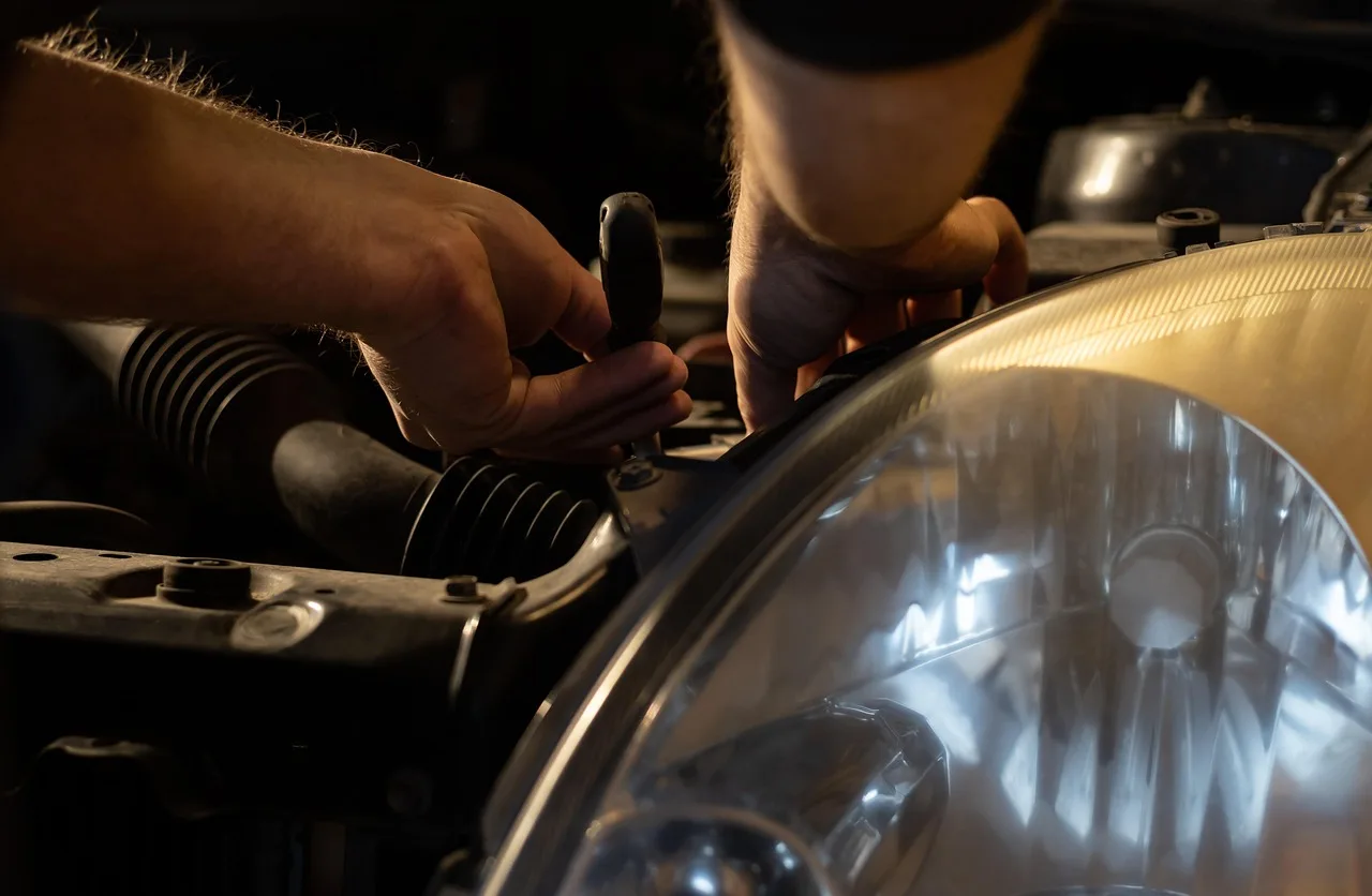 Chevy owner weighing repair options between a dealership service bay and an independent auto shop