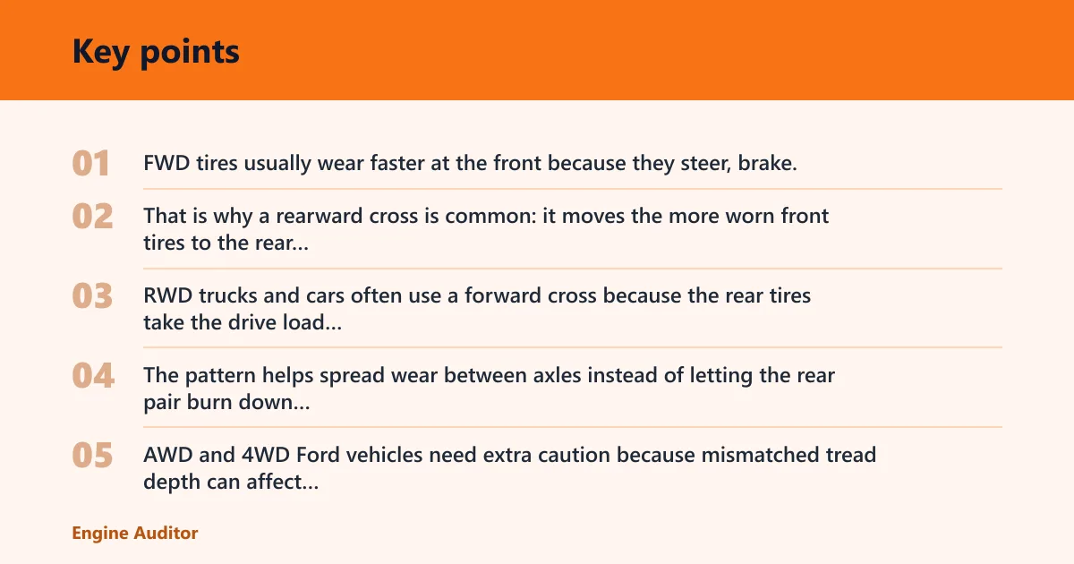 Key points: Why drivetrain changes the pattern