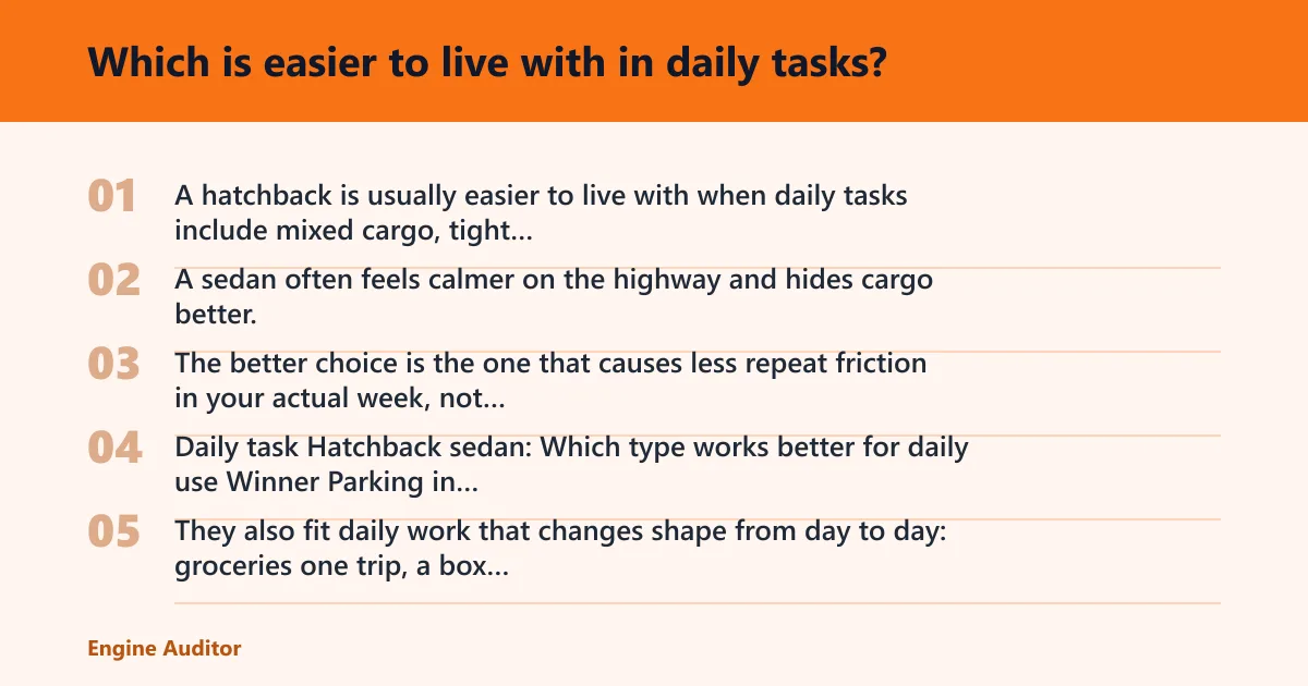 Steps: Which is easier to live with in daily tasks?