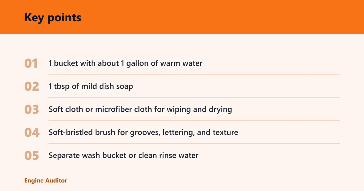 Key points: What you'll need