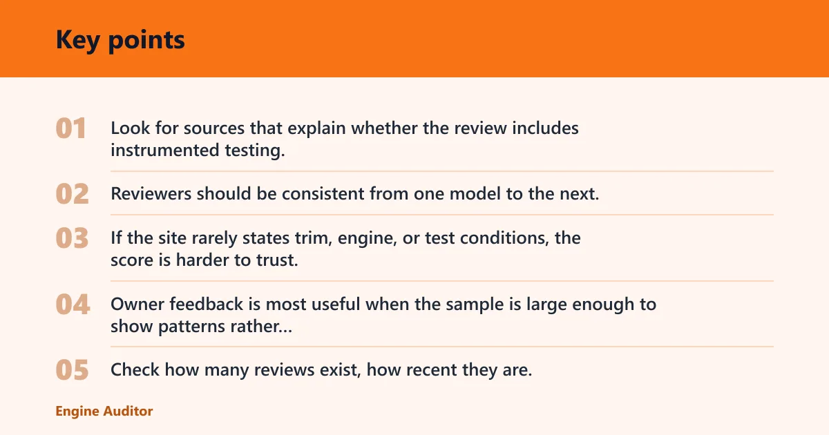 Key points: Which review sources should you trust most?
