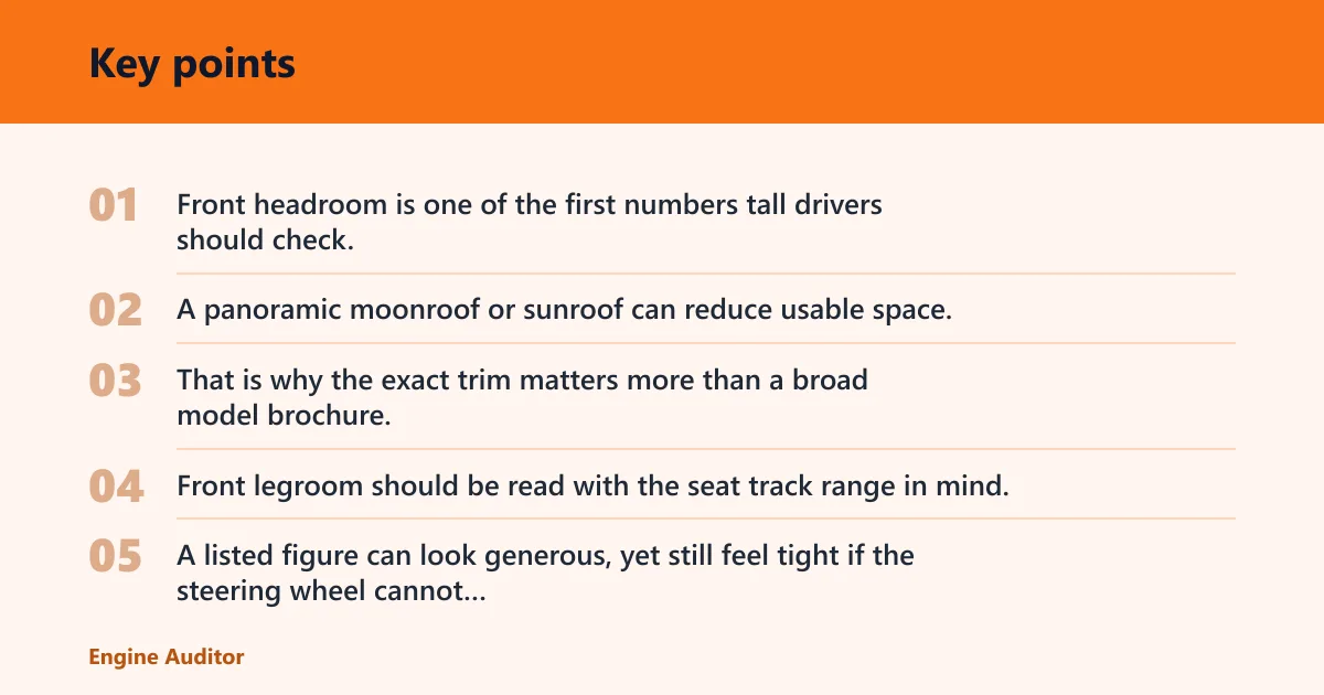 Key points: Which cabin dimensions matter most?