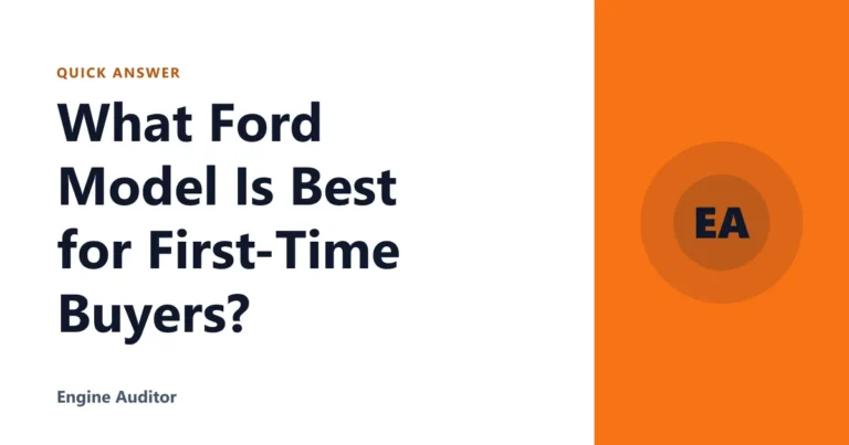 What Ford Model Is Best for First-Time Buyers?