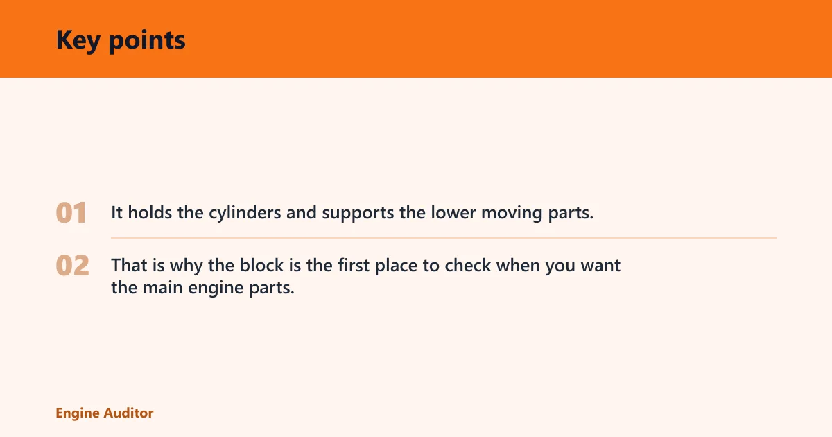 Key points: What is a car engine?