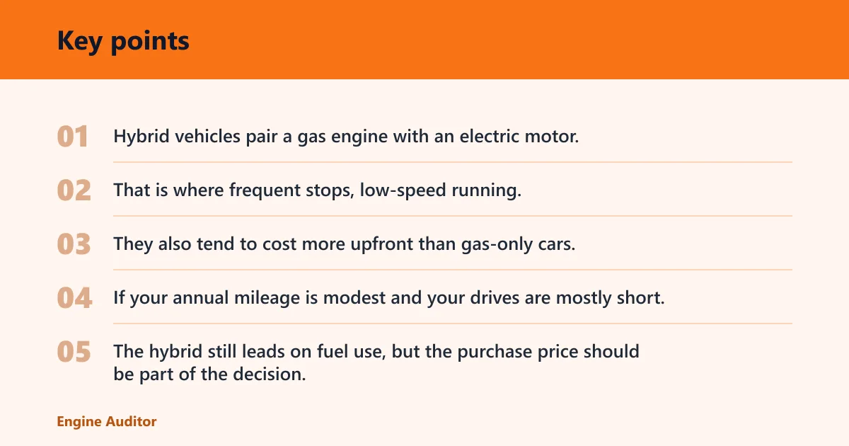 Key points: Which vehicle type is best for city driving?
