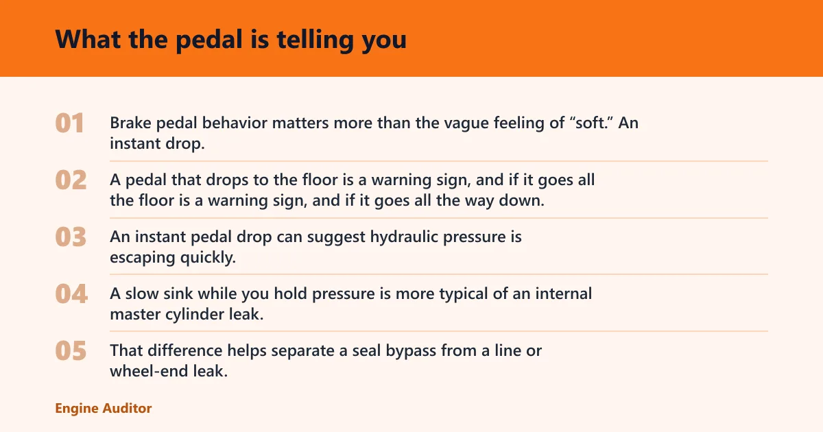 Steps: What the pedal is telling you