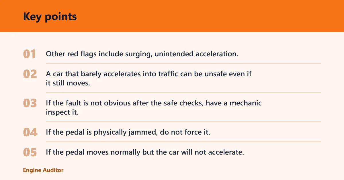 Key points: When to stop driving now
